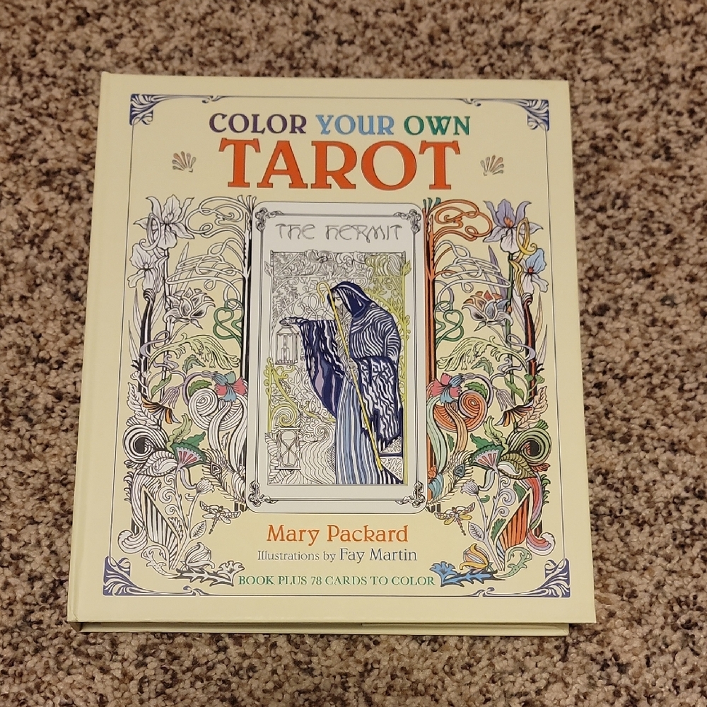 Color Your Own Tarot Book
